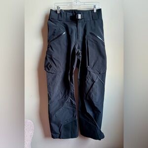 Men’s Black Diamond Recon gore-Tex pants small